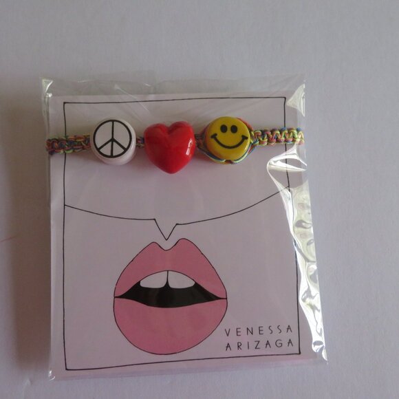 Venessa Arizaga - Peace, Love, and Happiness Bracelet, NWT - Picture 7 of 9